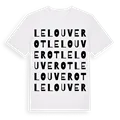 Le Louverot ordlek t-shirt