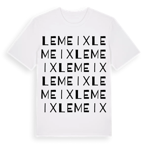 Le Meix ordlek t-shirt – ekologisk bomull t-shirt från Pinshirt