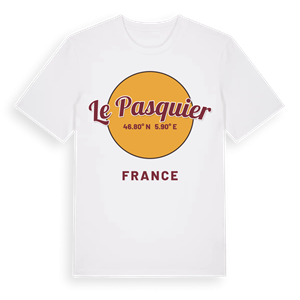 Le Pasquier cirkel t-shirt – ekologisk bomull t-shirt från Pinshirt