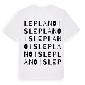 Le Planois ordlek t-shirt – ekologisk bomull t-shirt från Pinshirt