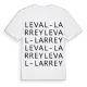 Le Val-Larrey ordlek t-shirt