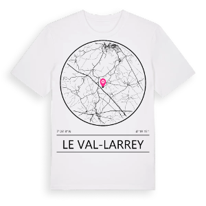 Le Val-Larrey t-shirt – ekologisk bomull t-shirt från Pinshirt