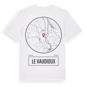 Le Vaudioux t-shirt – ekologisk bomull t-shirt från Pinshirt