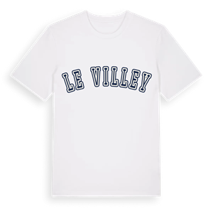 Le Villey college t-shirt – ekologisk bomull t-shirt från Pinshirt