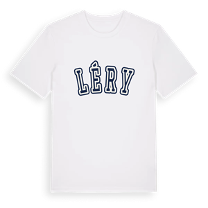 Léry college t-shirt – ekologisk bomull t-shirt från Pinshirt