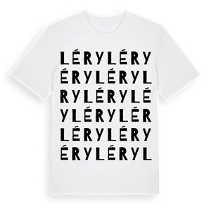 Léry ordlek t-shirt – ekologisk bomull t-shirt från Pinshirt