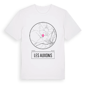 Les Auxons t-shirt – ekologisk bomull t-shirt från Pinshirt
