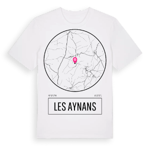 Les Aynans t-shirt – ekologisk bomull t-shirt från Pinshirt