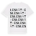 Les Bâties ordlek t-shirt