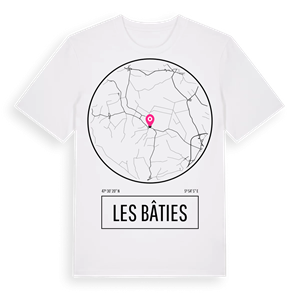 Les Bâties t-shirt – ekologisk bomull t-shirt från Pinshirt