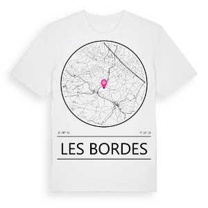 Les Bordes t-shirt – ekologisk bomull t-shirt från Pinshirt