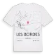 Les Bordes karta t-shirt