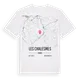 Les Chalesmes karta t-shirt
