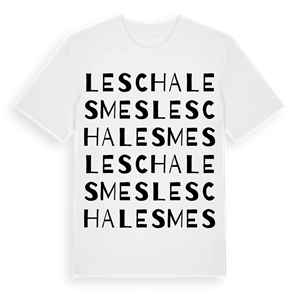 Les Chalesmes ordlek t-shirt – ekologisk bomull t-shirt från Pinshirt
