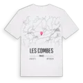Les Combes karta t-shirt