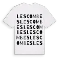 Les Combes ordlek t-shirt