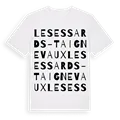 Les Essards-Taignevaux ordlek t-shirt
