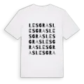 Les Gras ordlek t-shirt