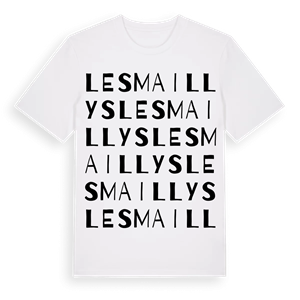 Les Maillys ordlek t-shirt – ekologisk bomull t-shirt från Pinshirt