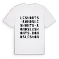 Les Monts-Ronds ordlek t-shirt