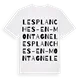 Les Planches-en-Montagne ordlek t-shirt