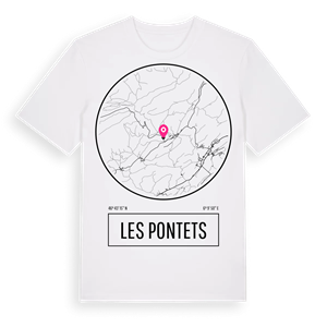 Les Pontets t-shirt – ekologisk bomull t-shirt från Pinshirt