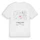 Les Terres-de-Chaux karta t-shirt