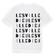 Les Villedieu ordlek t-shirt