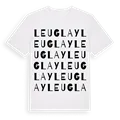 Leuglay ordlek t-shirt