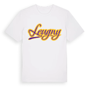Leugny baseball t-shirt – ekologisk bomull t-shirt från Pinshirt