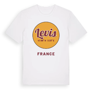 Levis cirkel t-shirt – ekologisk bomull t-shirt från Pinshirt