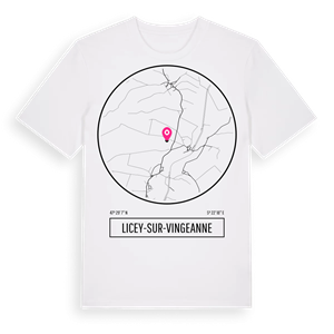 Licey-sur-Vingeanne t-shirt – ekologisk bomull t-shirt från Pinshirt