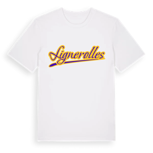 Lignerolles baseball t-shirt – ekologisk bomull t-shirt från Pinshirt
