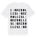 Lignerolles ordlek t-shirt