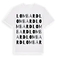 Lombard ordlek t-shirt