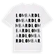 Lombard ordlek t-shirt