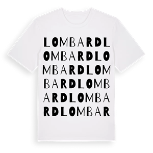 Lombard ordlek t-shirt – ekologisk bomull t-shirt från Pinshirt
