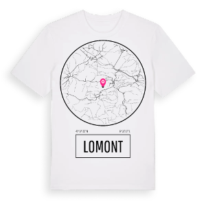 Lomont t-shirt – ekologisk bomull t-shirt från Pinshirt