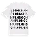 Longchamp ordlek t-shirt