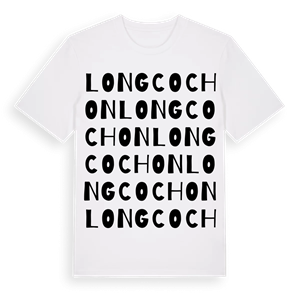 Longcochon ordlek t-shirt – ekologisk bomull t-shirt från Pinshirt