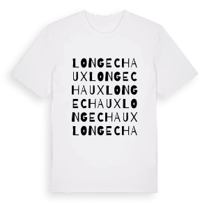 Longechaux ordlek t-shirt – ekologisk bomull t-shirt från Pinshirt