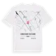 Longecourt-en-Plaine karta t-shirt
