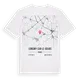 Longwy-sur-le-Doubs karta t-shirt