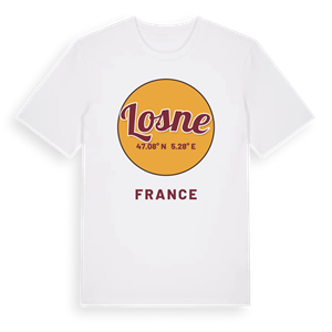 Losne cirkel t-shirt – ekologisk bomull t-shirt från Pinshirt