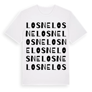 Losne ordlek t-shirt – ekologisk bomull t-shirt från Pinshirt