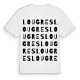 Lougres ordlek t-shirt