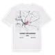 Louhans-Châteaurenaud karta t-shirt