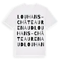 Louhans-Châteaurenaud ordlek t-shirt
