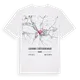 Louhans-Châteaurenaud karta t-shirt