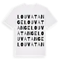 Louvatange ordlek t-shirt